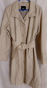 Mossimo xxl tan trench coat
